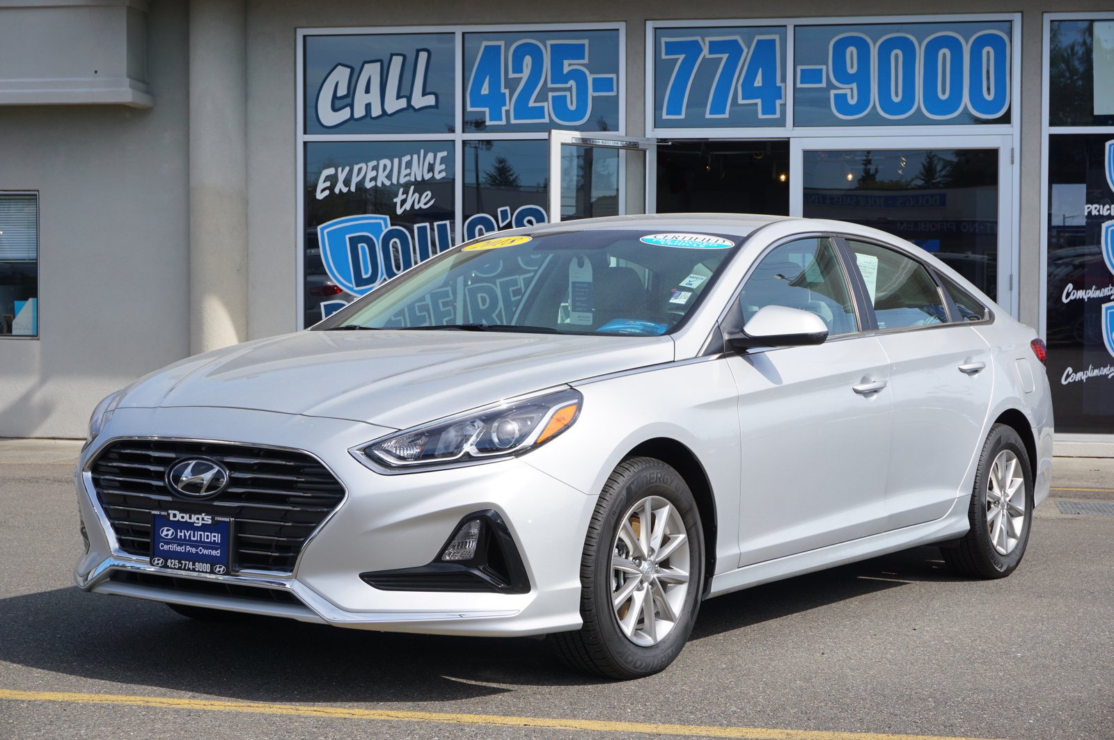 Certified Pre-Owned 2018 Hyundai Sonata SE 4dr Car