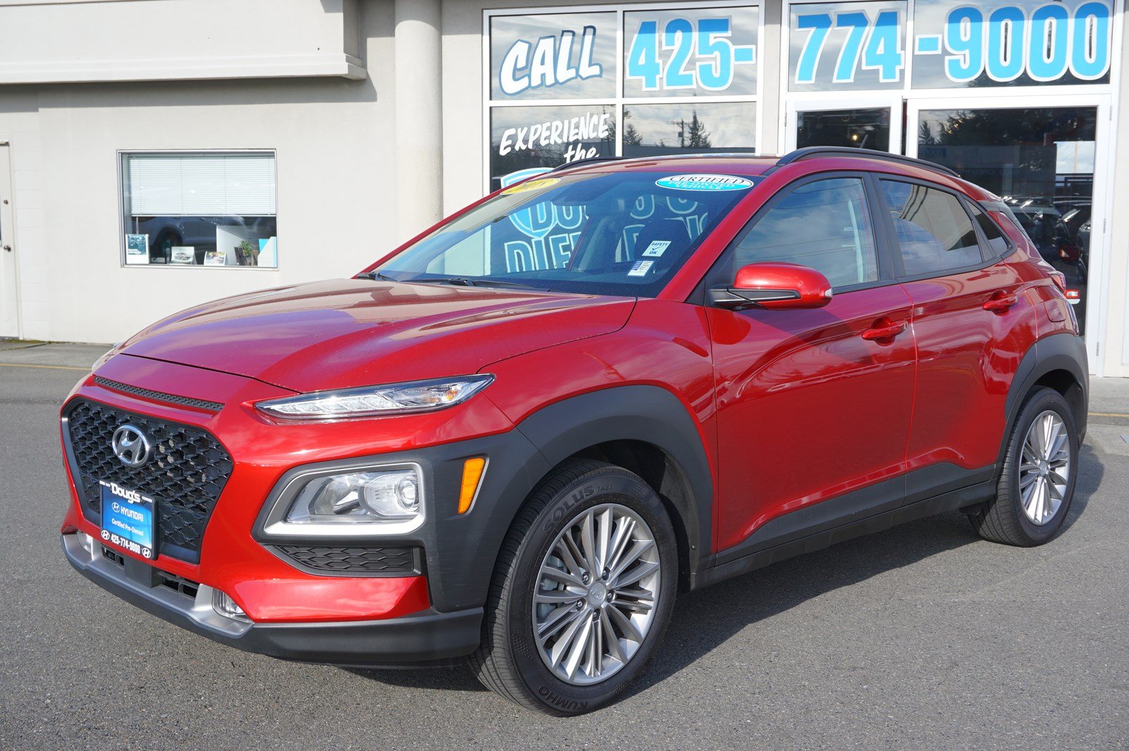 Certified Pre-Owned 2018 Hyundai Kona SEL AWD Sport Utility