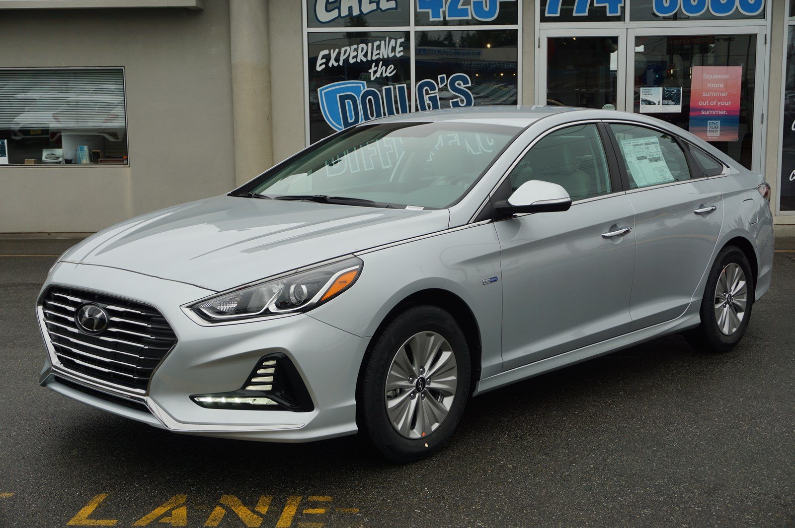 New 2019 Hyundai Sonata Hybrid SE 4dr Car